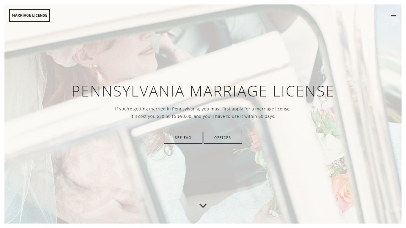 Pennsylvania Marriage License - How to Get Married in PA